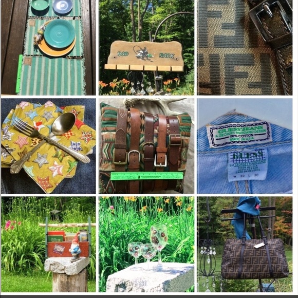 ⚜️ Vintage 16 STRAND SEED BEAD PINK & GREEN CHOKER 18” - Picture 11 of 13